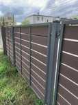 Ogrodzenie metalowe / kompozytowe z bramą, napędem i furtką
