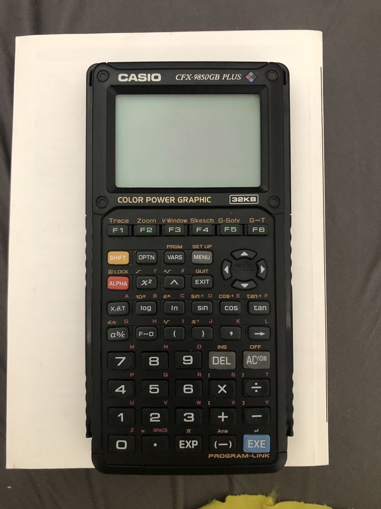 Calculadora científica casio CFX9850GBPlus color