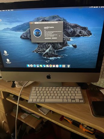 Imac A1418 21,5 2.9Ghz 8bg ram 512gb sdd 2 systemy (win os)