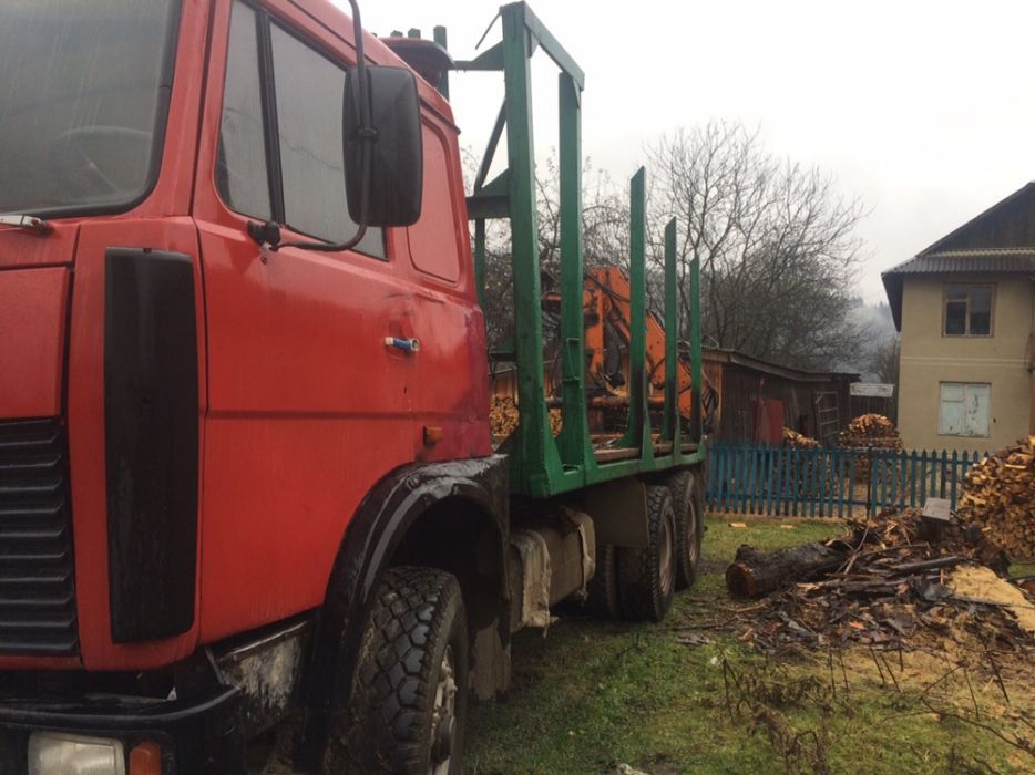 Маз 6303 з маніпулятор