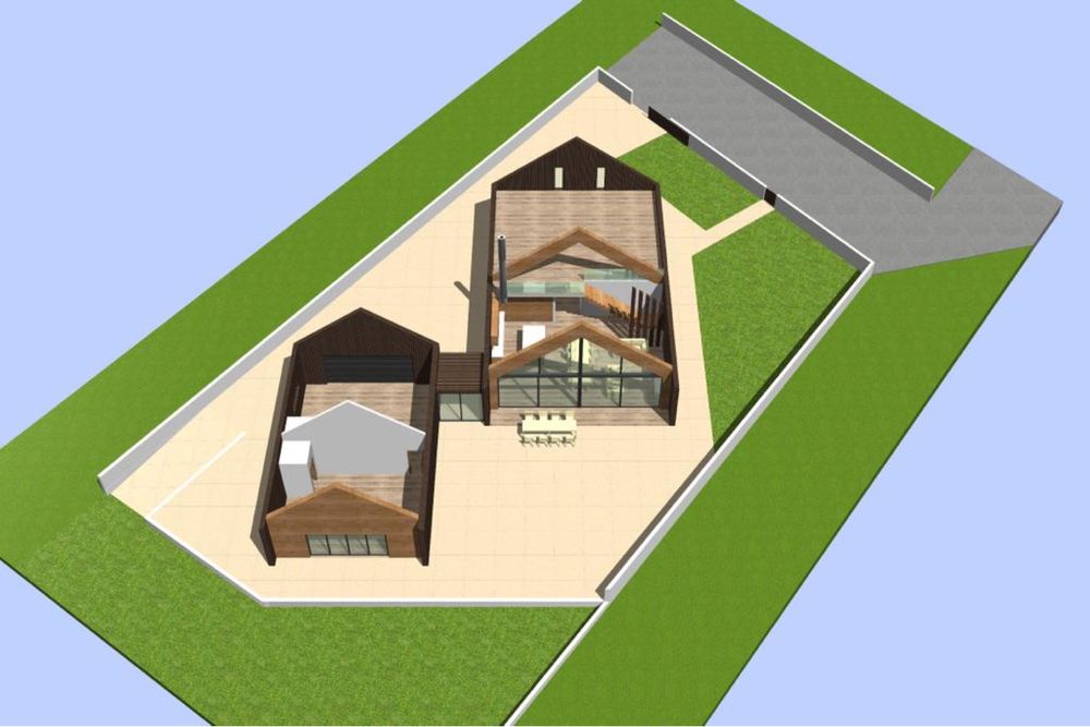 TERRENO para construção com PROJETO APROVADO - A 5min de SANTA CRUZ