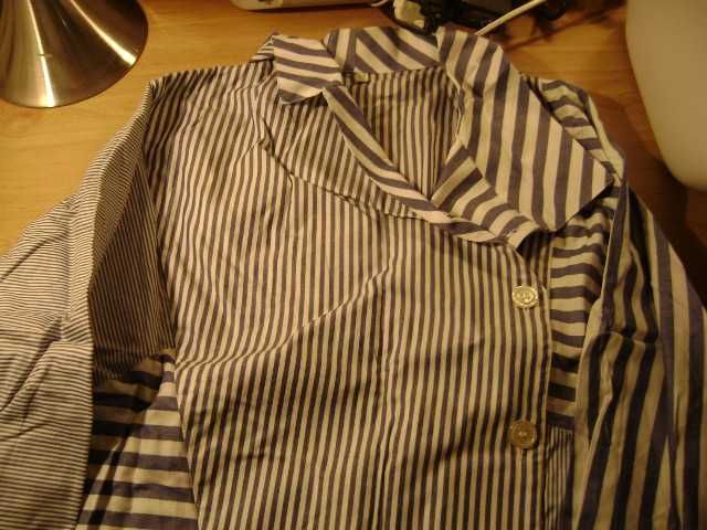 Starocie z PRL - Moda = Bluzka damska RETRO z czasów PRL XL na 170 cm