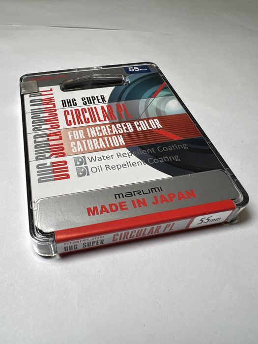 Filtr polaryzacyjny Marumi Super DHG PL 55mm Nowy