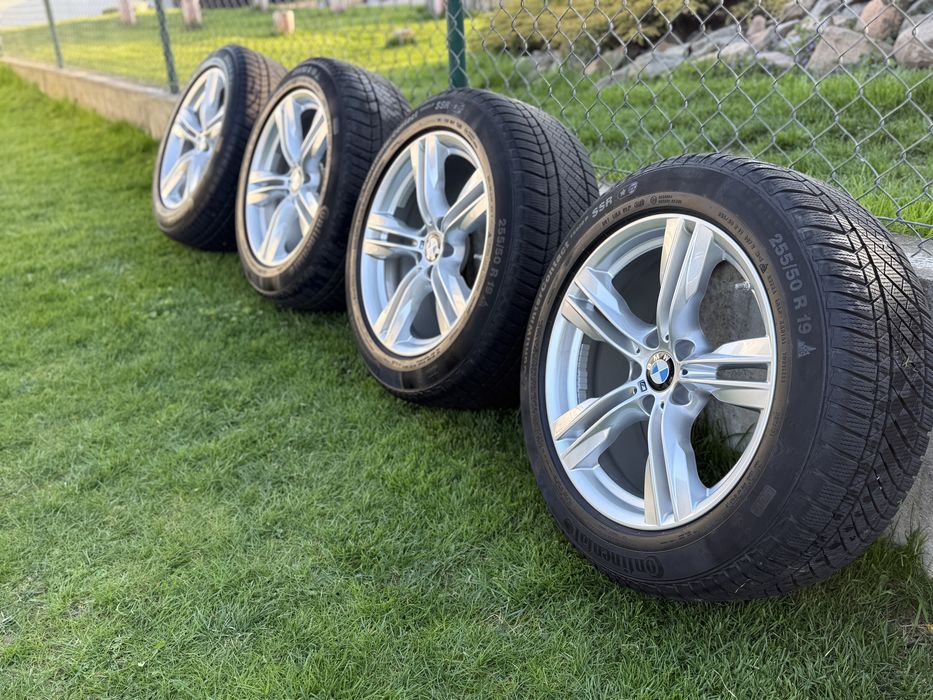 Oryginalne Alufelgi z oponami do BMW X5 f15 19 cali Continental 255/50