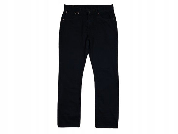 LEVI'S 581 Spodnie Jeans Czarne Męskie r. 33/32