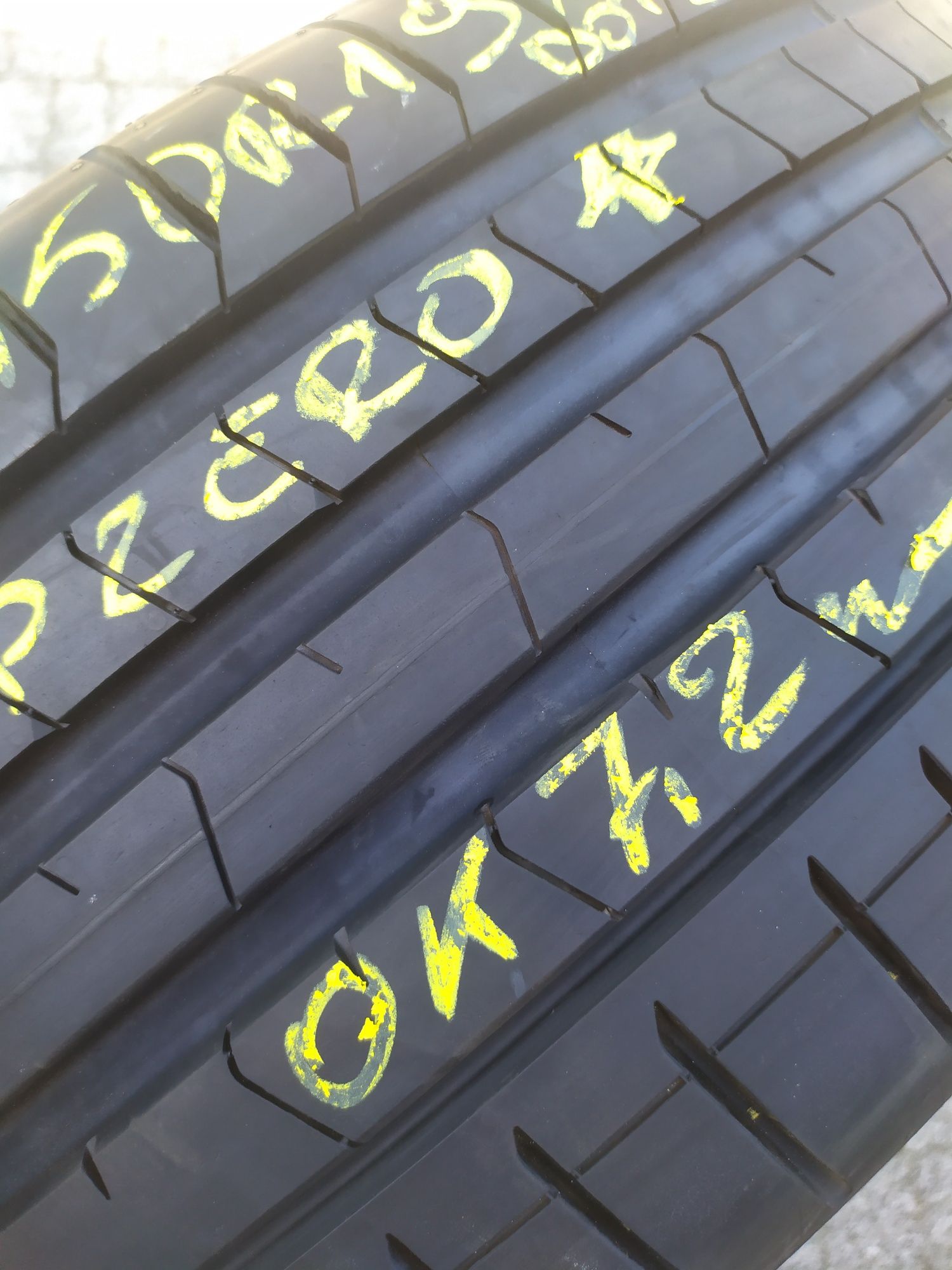 1x Pirelli Pzero * 245/50R19 105W XL 1 sztuka pojedyncza BMW