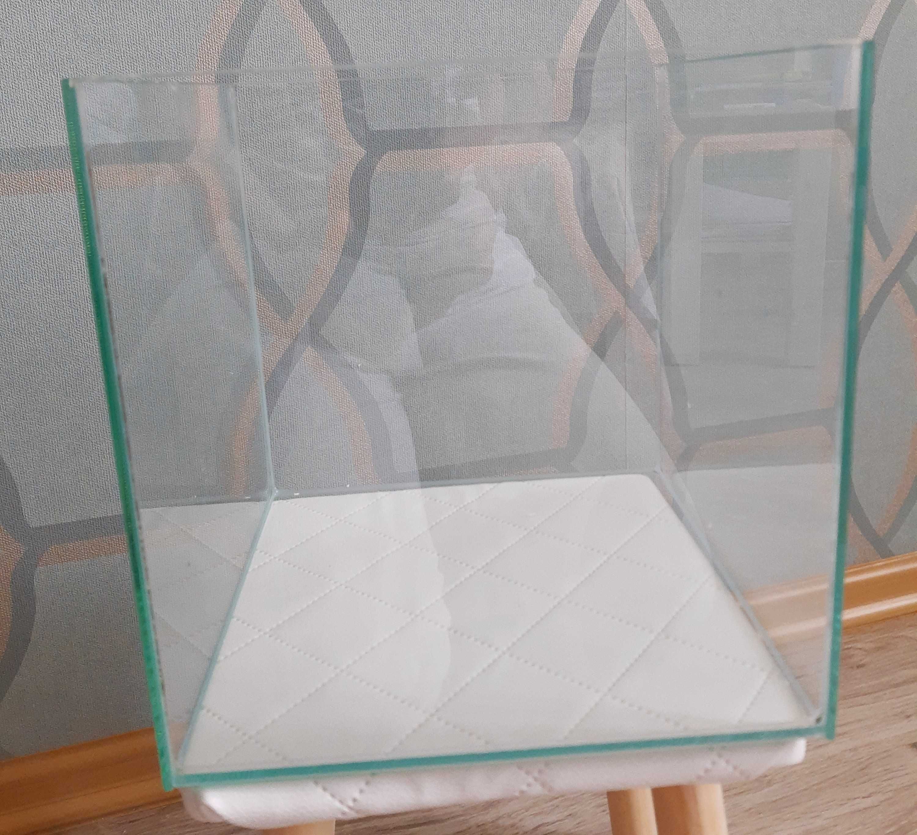 Akwarium 16 litrów 25 x 25 x 25 cm