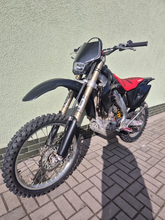 Honda crf250 do rejstracji , ohlins rekluse i wiele akcesori