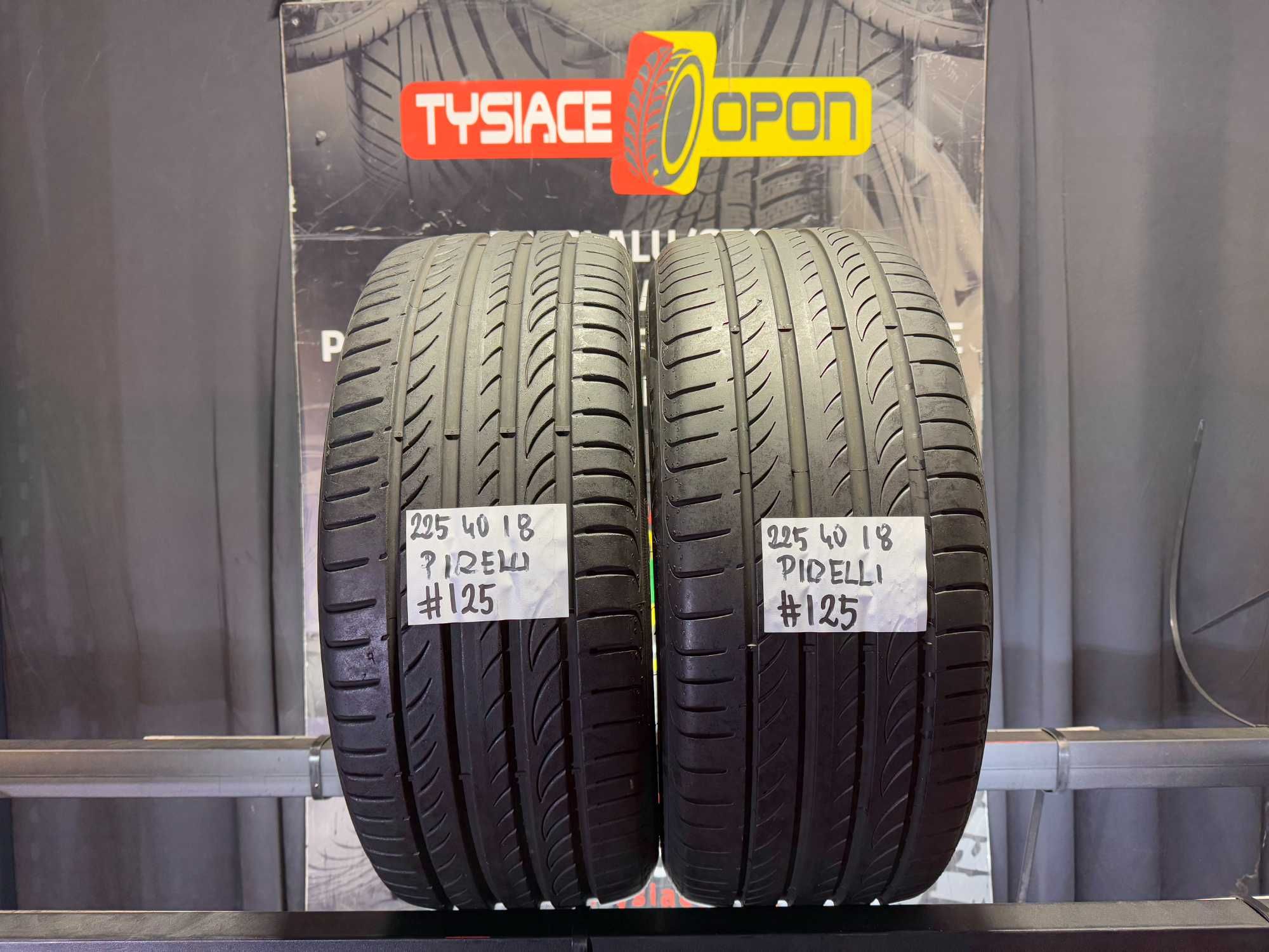 Opony Letnie 225/40/18 PIRELLI POWERGY #125