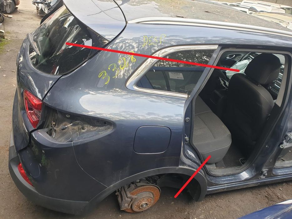 Painel trás direito RENAULT Kadjar (HA_, HL_)