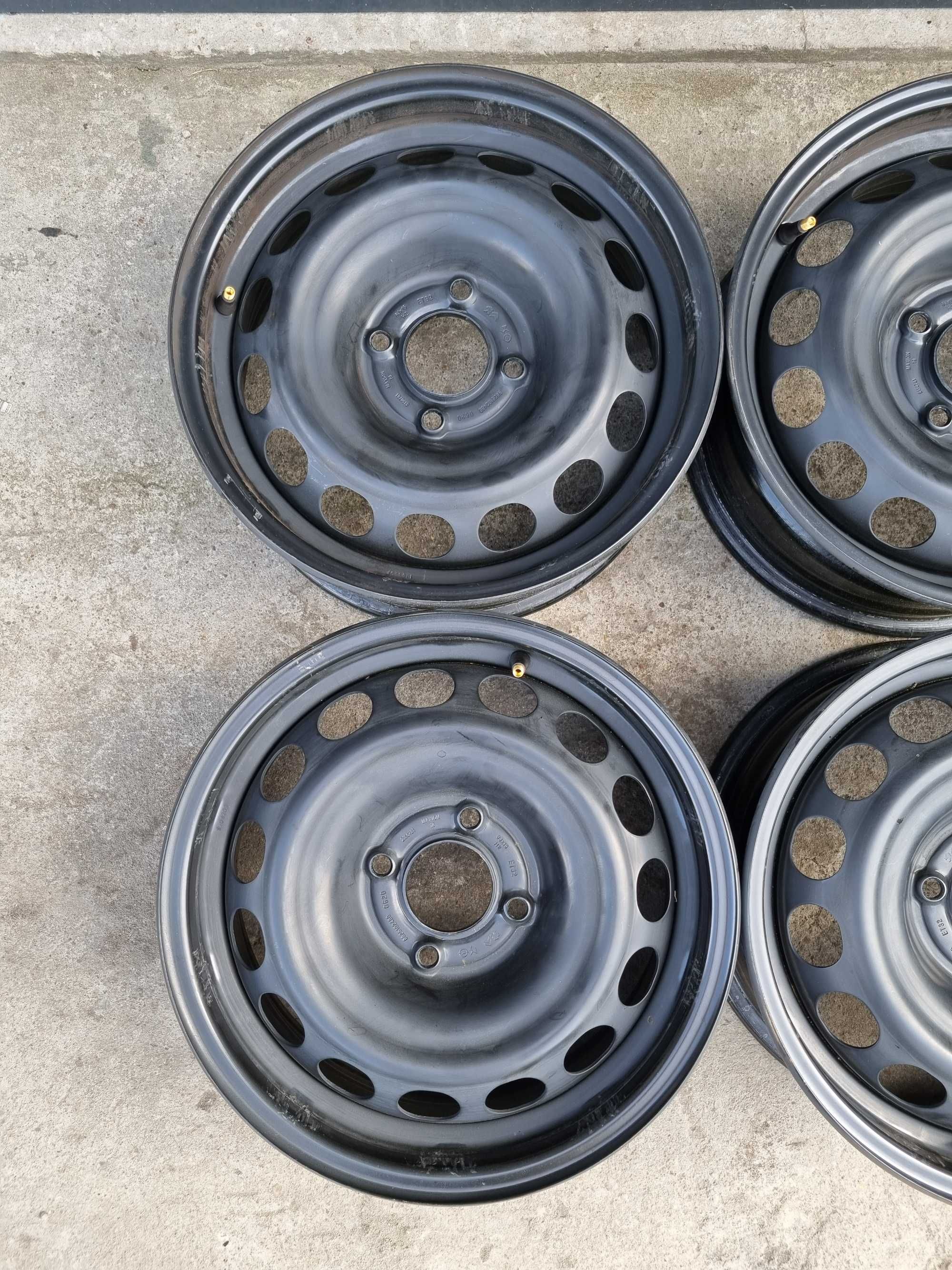 FELGI STALOWE 4x108 R15" 6Jx 15 ET32 OPEL Corsa F Citroen DS3 KPL F23