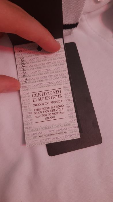 Polo Emporio Armani dla mężczyzn