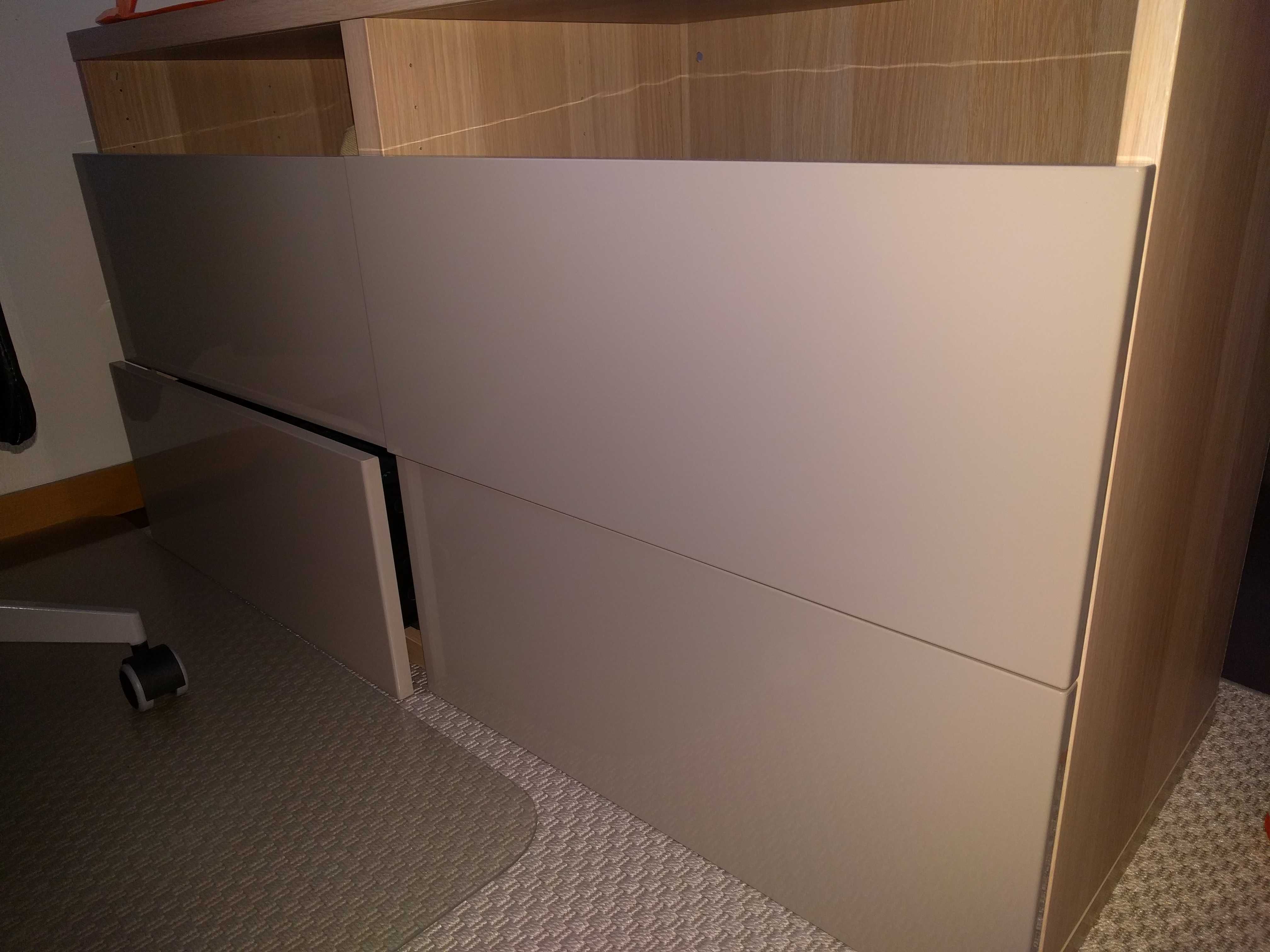 Conjunto de 4 gavetas BESTA c/ calhas