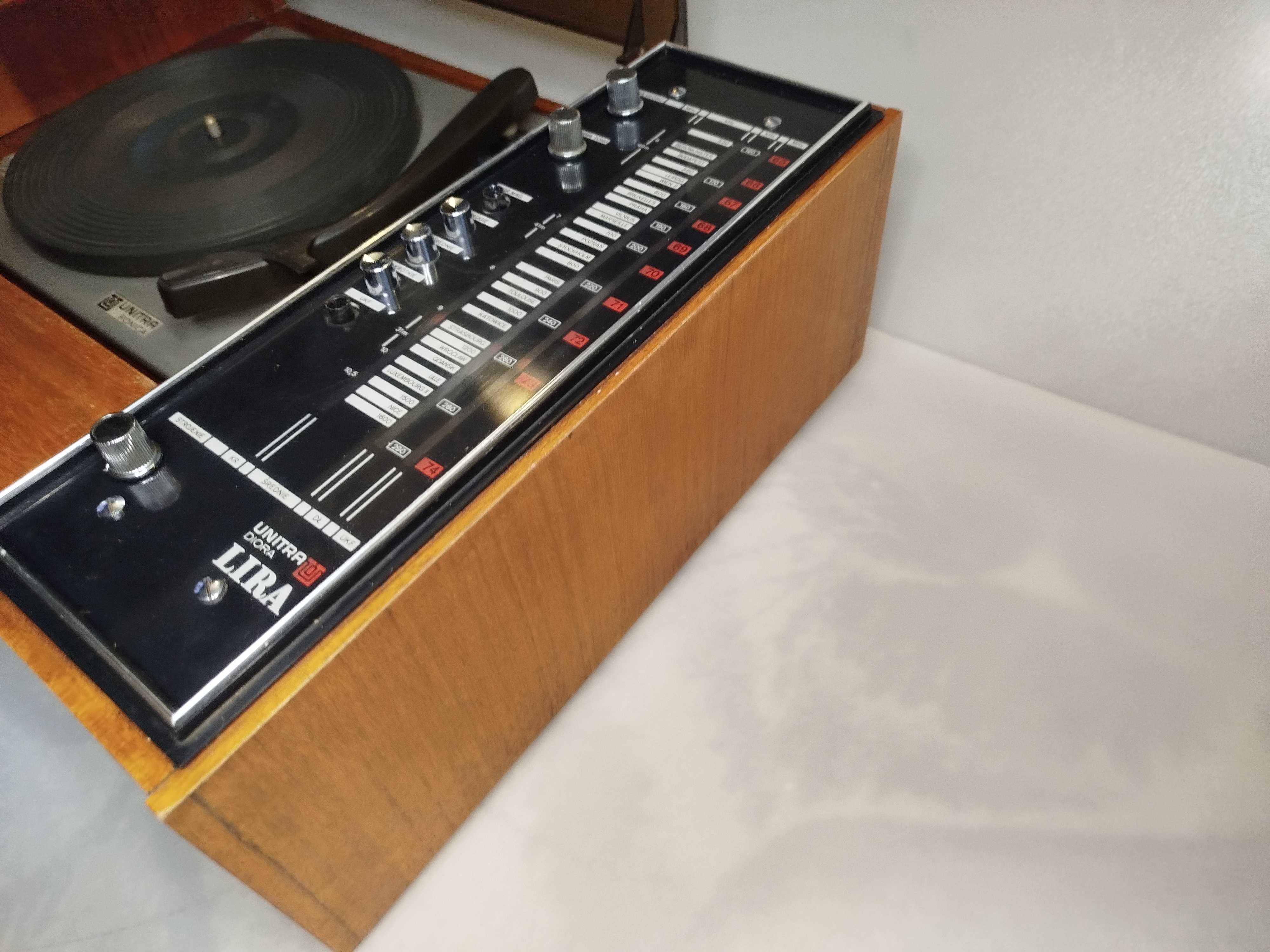 Radio Gramofon Unitra LIRA