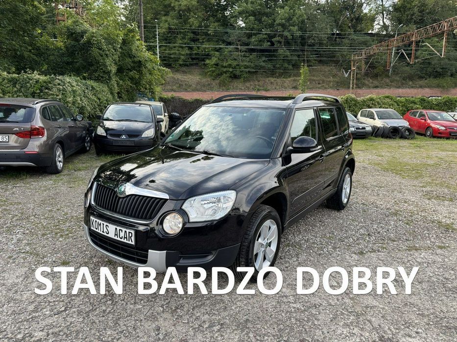 Skoda Yeti 1.4TSi-122-Serwisowany-Bezwypadkowy-Nowy Rozrząd-Klima-Tempomat-Komput