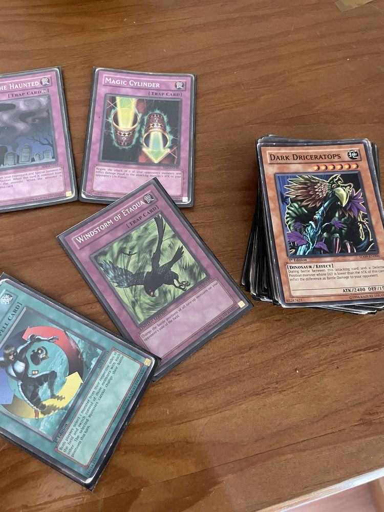 Cartas Yu-Gi-Oh - estado usado