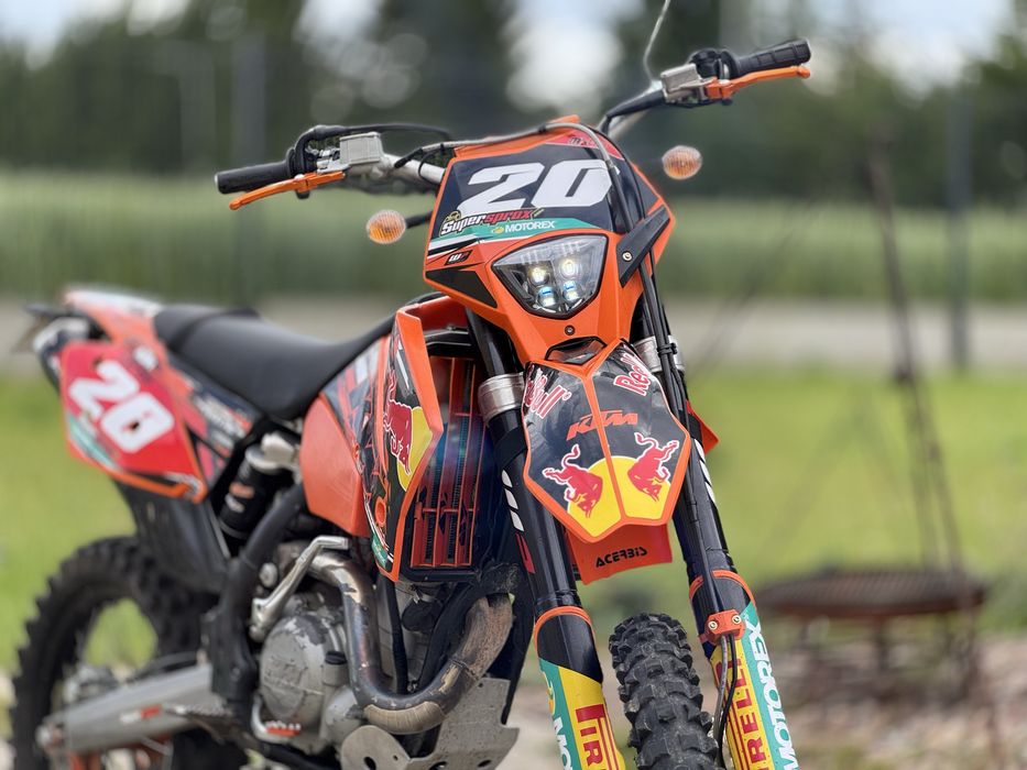 KTM EXC 450 RFS 2005, zadbany.