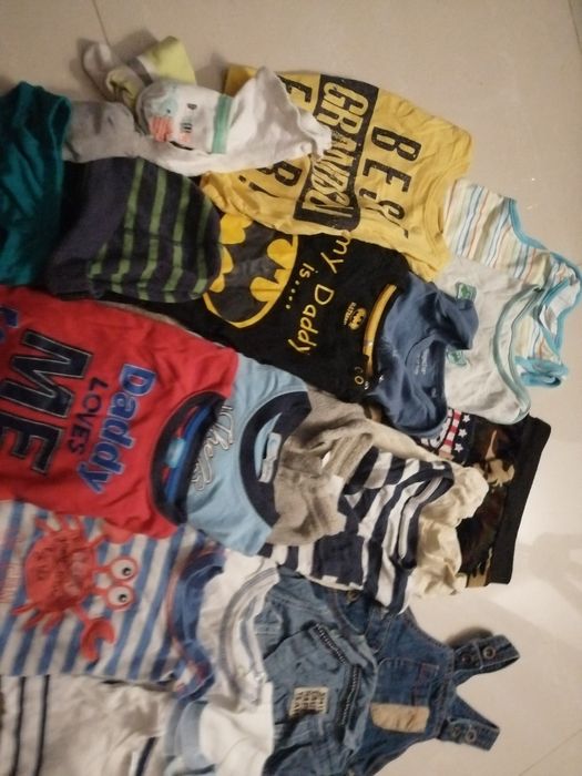 Rzeczy dla chłopca 68, 74, 80, 86, 92 spodnie koszula BATMAN