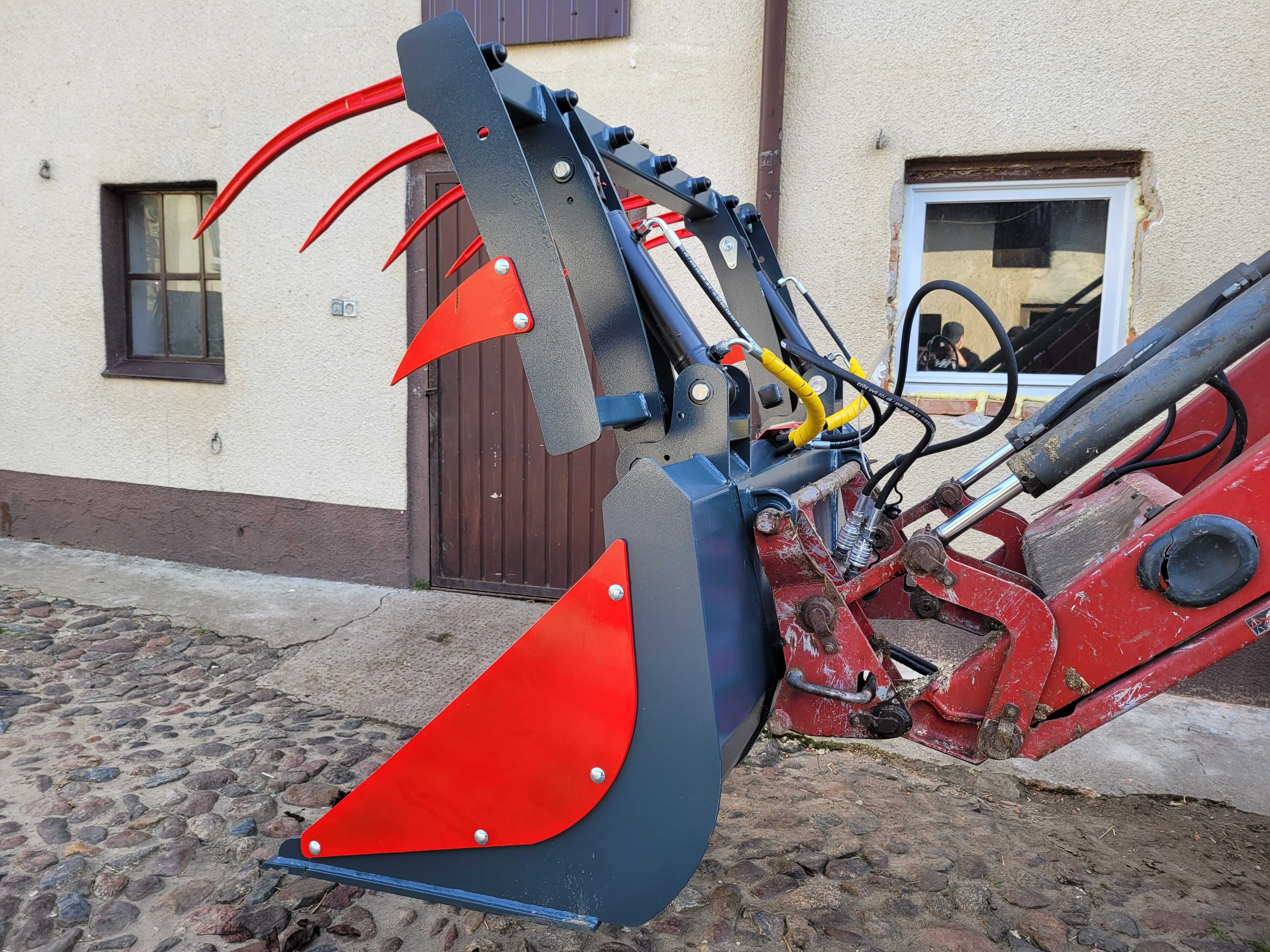 Krokodyl widło szuflo łyżko krokodyl do tura ładowarki ROL-STEEL nowe