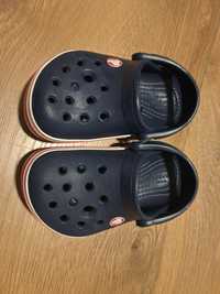 Klapki Crocs Crocband Clog T 207005 Navy/Red 22/23
