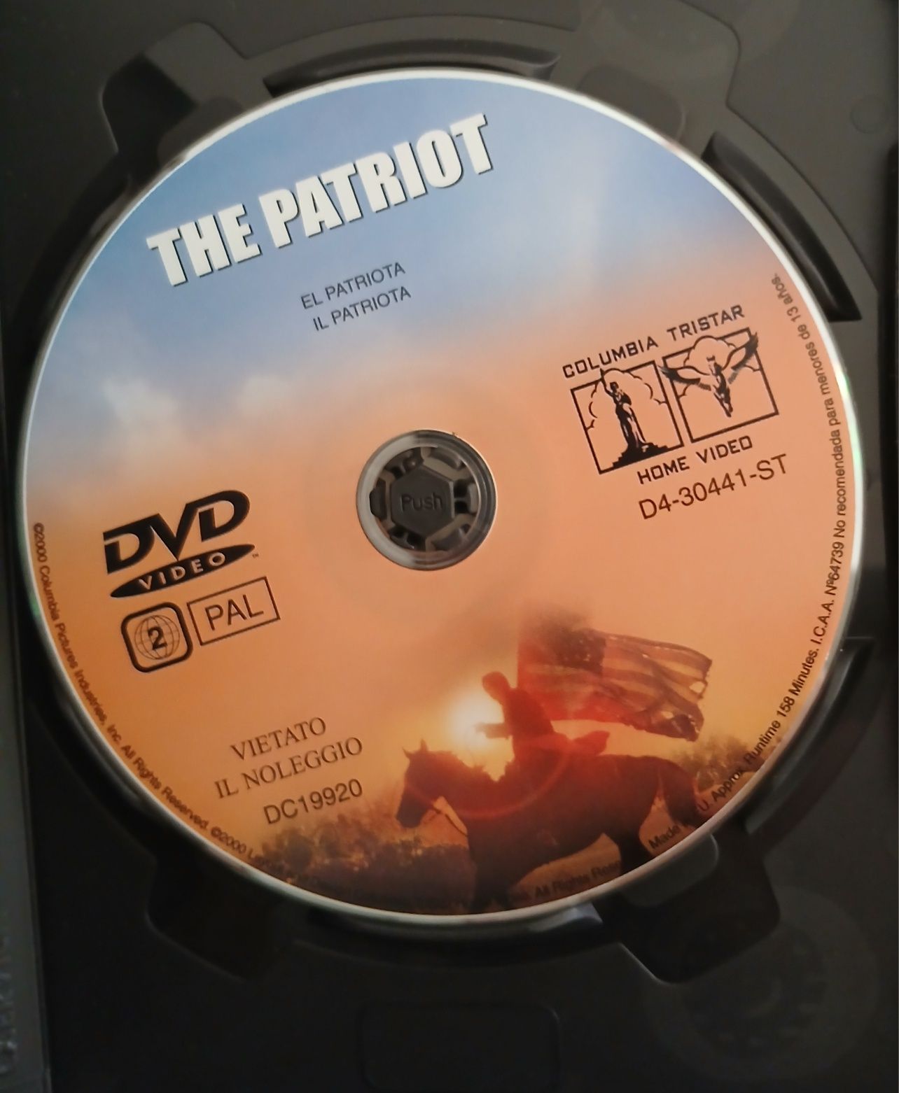 DVD O Patriota com Mel Gibson
