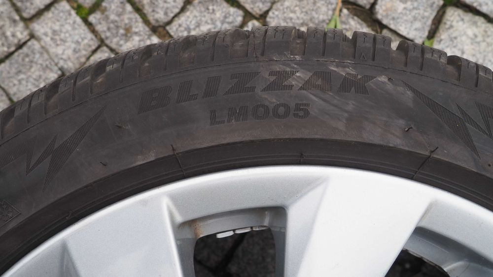 KOŁA BMW - Zimowe 225/45/17 94 Run on Flat XL, FR opony + alu felgi