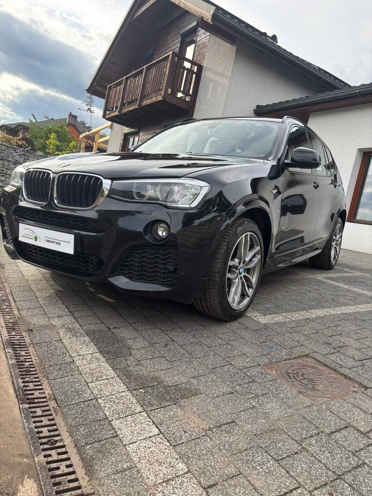 BMW X3 F25 xDrive 2.0d 190KM Lift MSport Navi Pierwszy właściciel