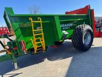 Rozrzutnik Roltrans 8 t N150S/4 DRAGON, jednoosiowy