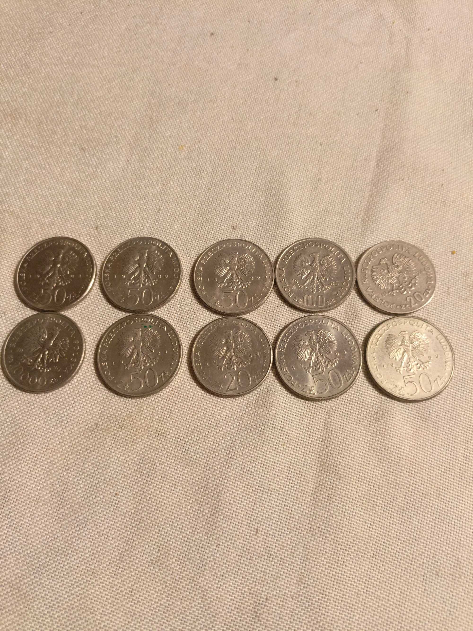 Stare monety PRL 10 sztuk