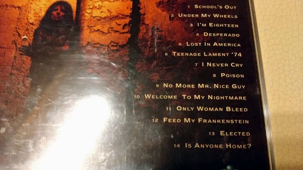 Alice Cooper - A Fistful Of Alice, horror rock, hard , glam, metal CD