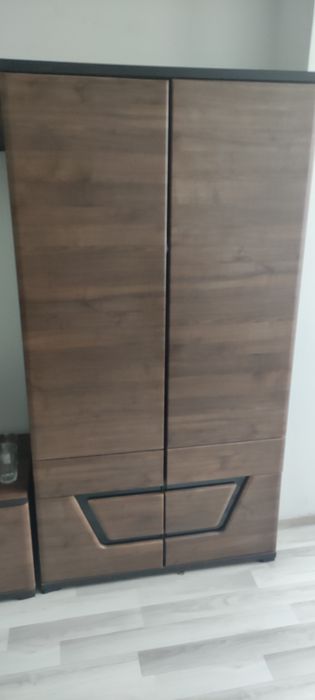 Zestaw mebli agata meble TES VERO szafa witryna szafka rtv ława komoda