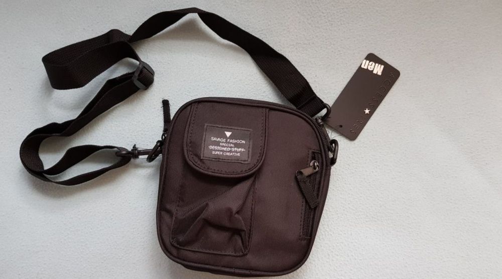 Nowa saszetka torebka na ramię torba nerka biodrówka