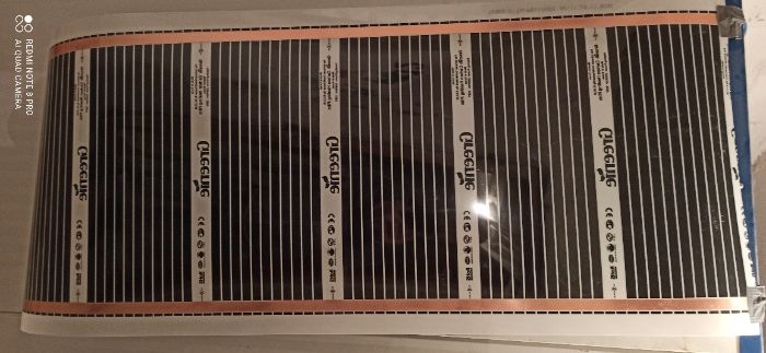 Mata grzewcza pod lustro 220W/m2 230V 140cm/50cm