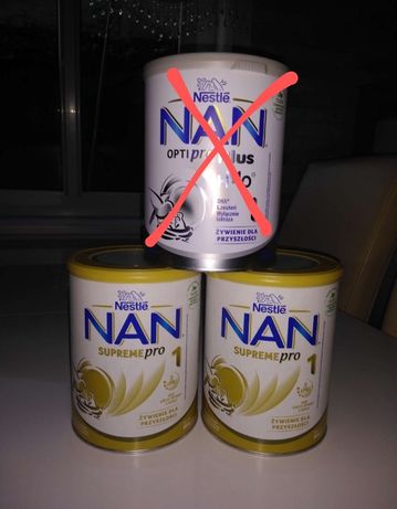 Nan Supreme Supremepro 1 mleko modyfikowane