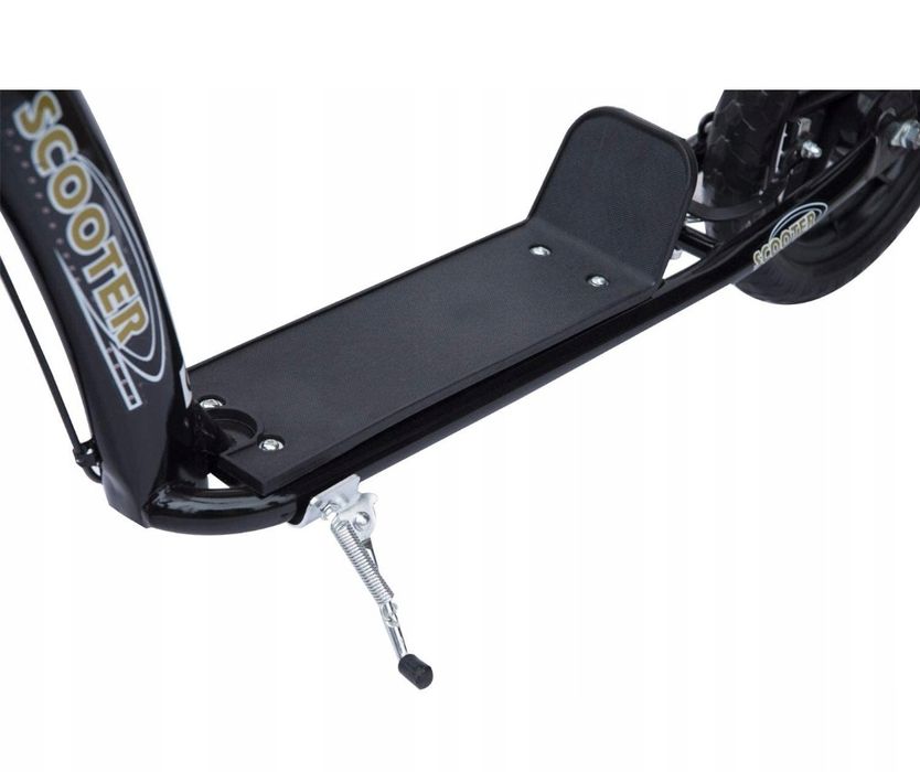 Hulajnoga miejska dla dzieci scooter czarna do 100 kg