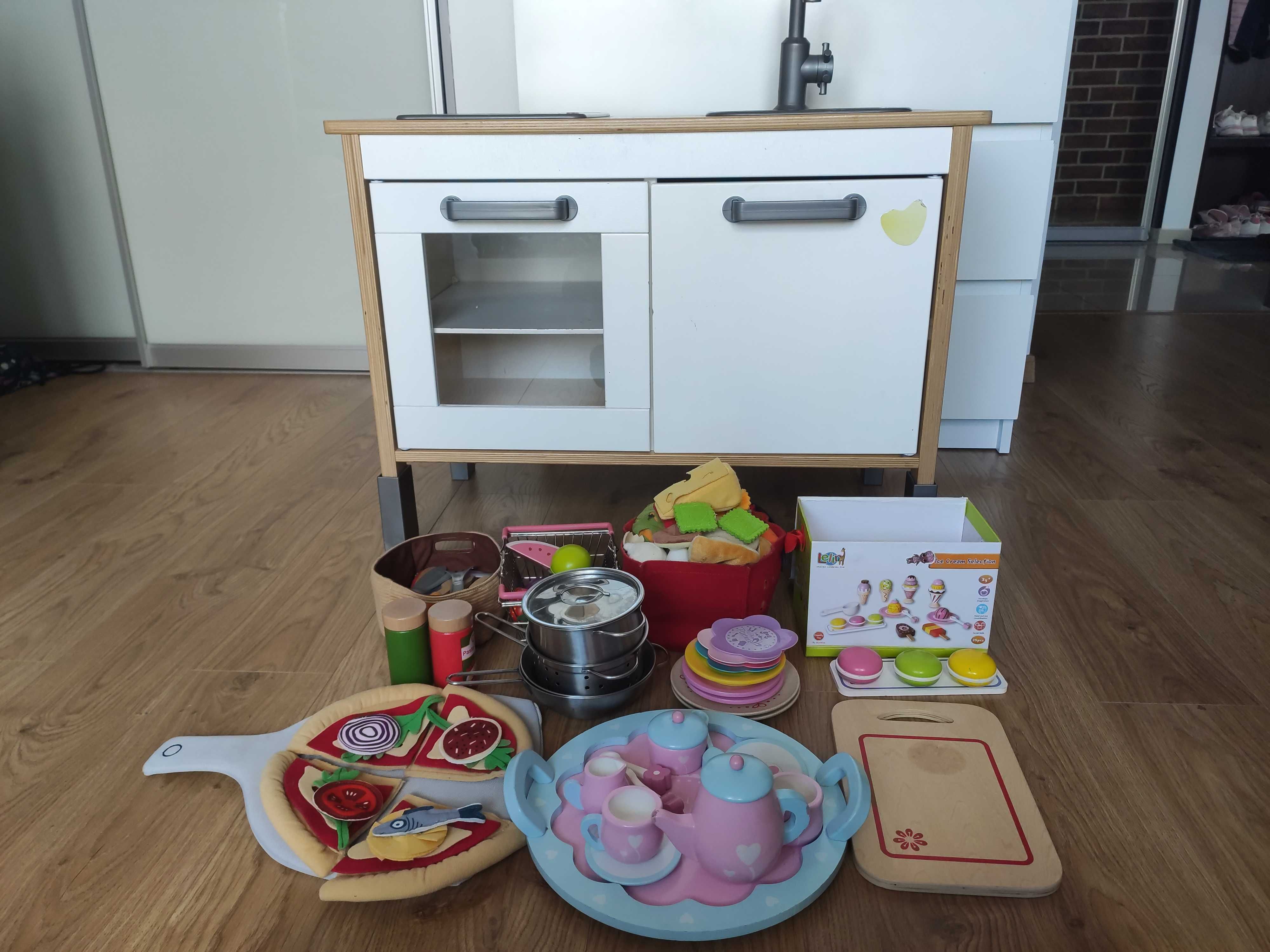 Kuchnia Ikea dla dzieci + akcesoria