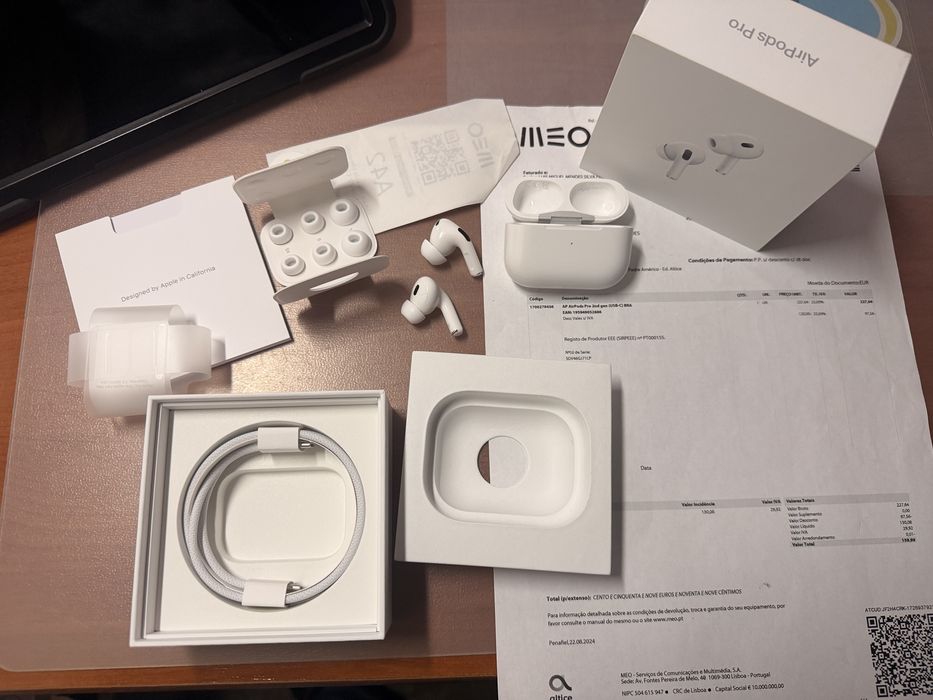 Airpods Pro 2 ORIGINAIS Apple com GARANTIA e Portes GRÁTIS