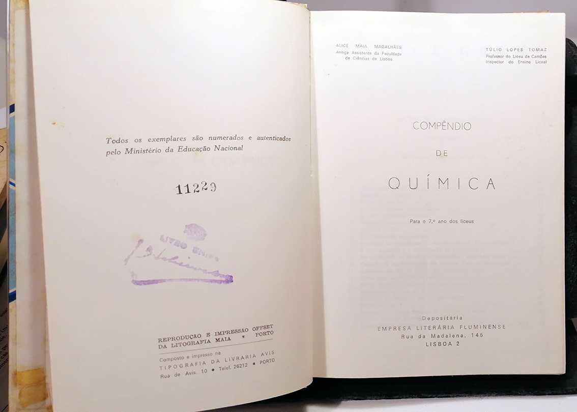 Compêndio de Química - 7º Ano