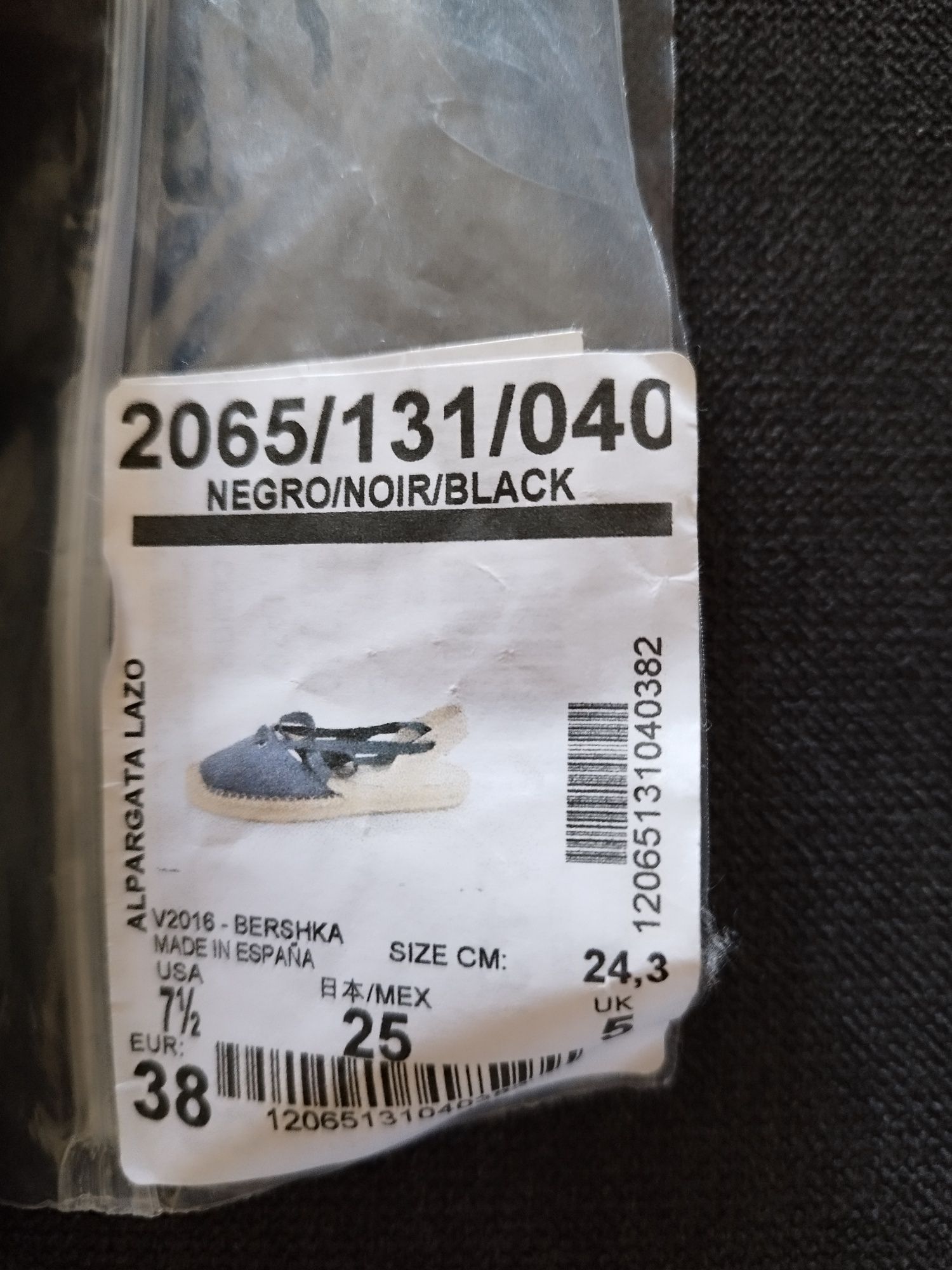 Sandálias pretas Bershka