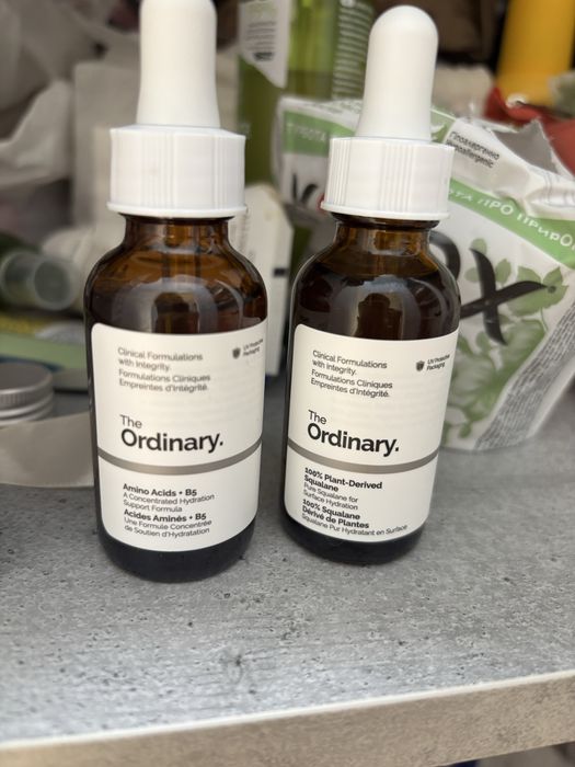 сиворотка,The Ordinary Amino Acids + B5 ,сквалан The Ordinary Plant-