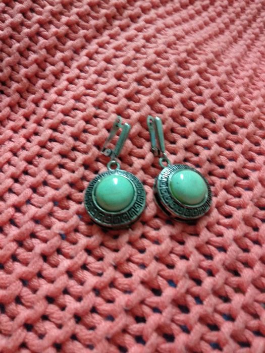 Біжутерія стильна каблучки сережки