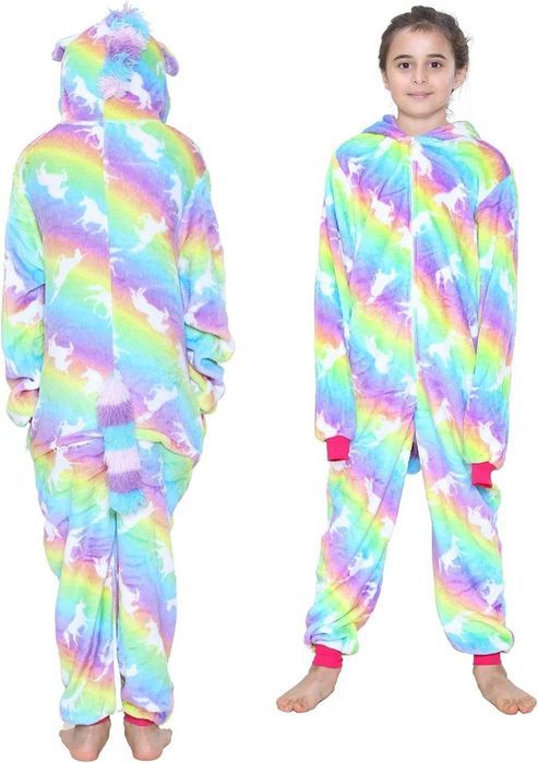 Nowa piżama jednorożec / kostium / strój / przebranie 110cm !2301!