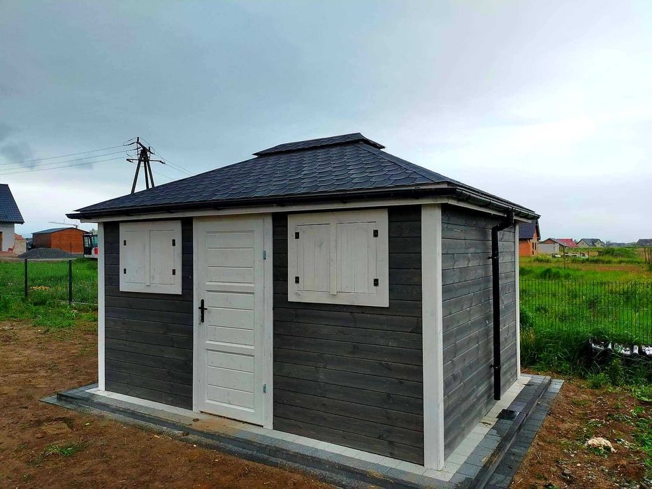 altanka domek narzędziowy altana drewutnia domek letniskowy 3x3