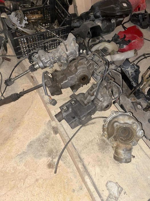 Honda trx 350, 420, 450, 500 most przedni