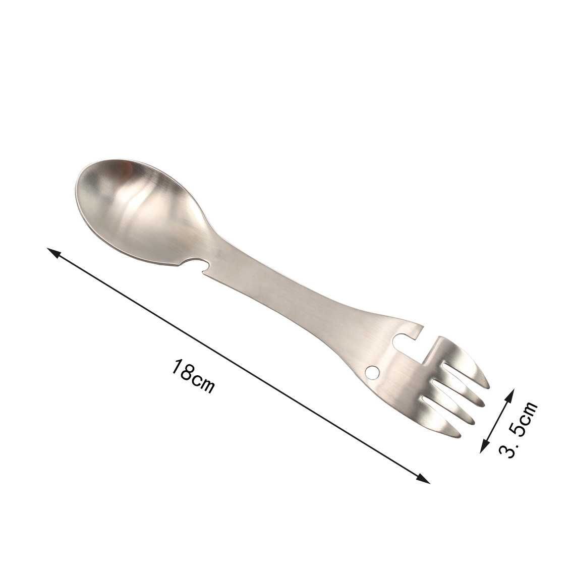 Ложка-Вилка универсальная из нержавейки.