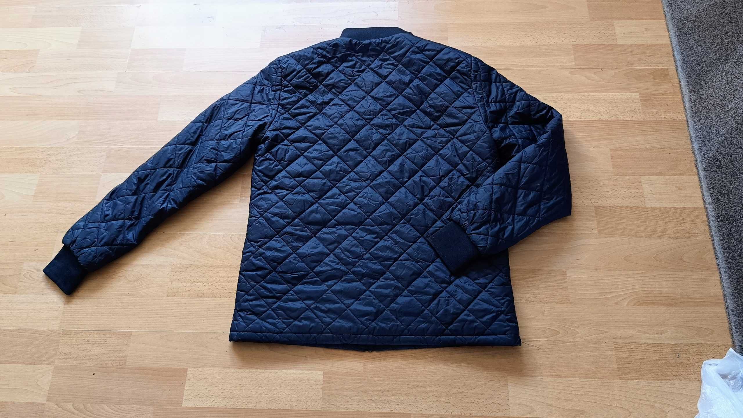 Męska kurtka przejściowa CALVIN KLEIN JEANS r.S pikowana stan b.dobry