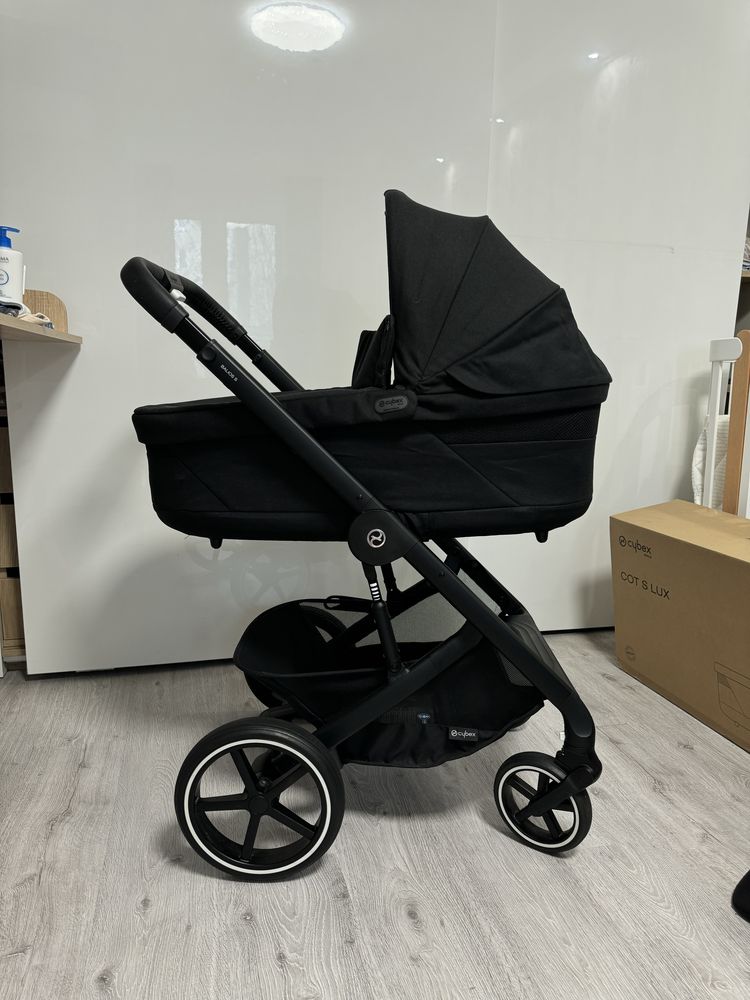 Cybex Balios S Lux Moon Black 2 в 1 2023 р