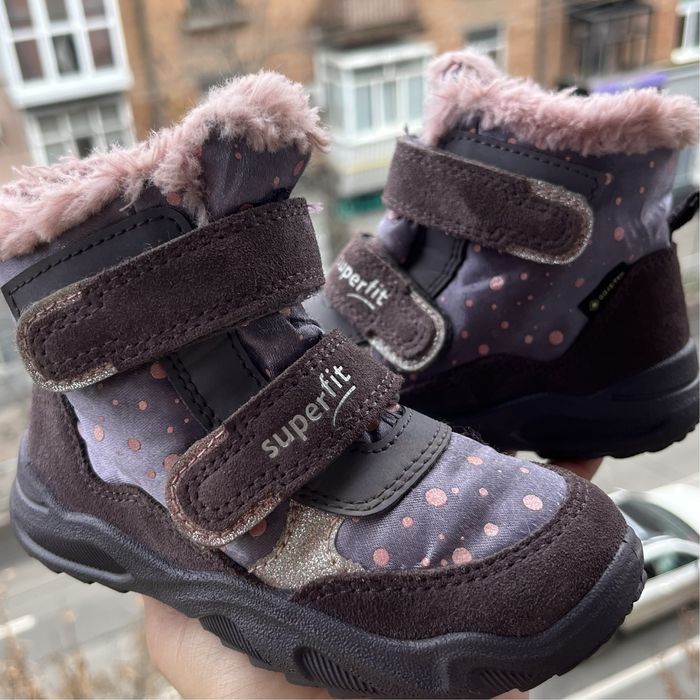 Термо ботинки зимние суперфит superfit 23 размер стелька 15 ,2 см