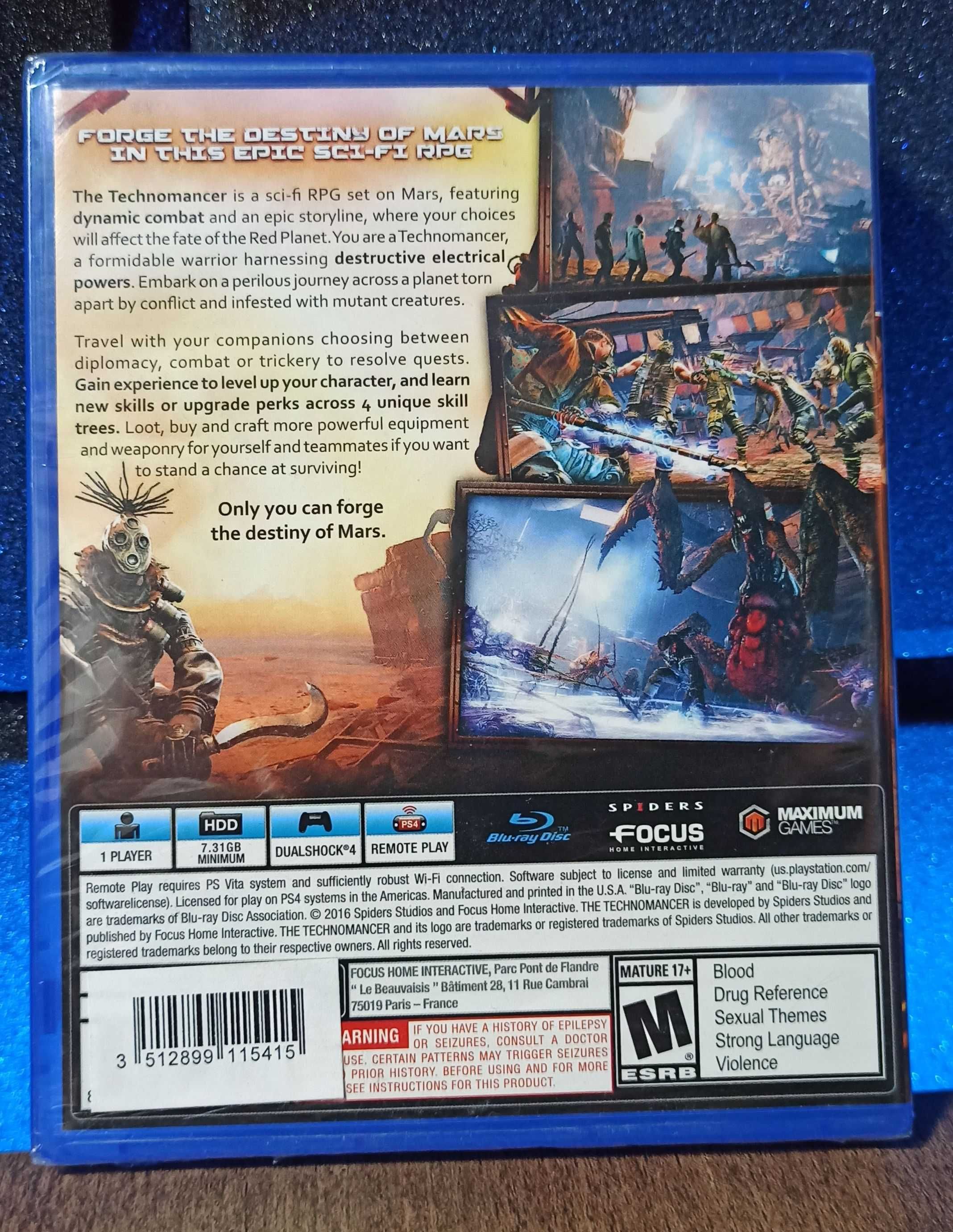 Technomancer PS4 PS5 - RPG science-fiction z akcją na Marsie