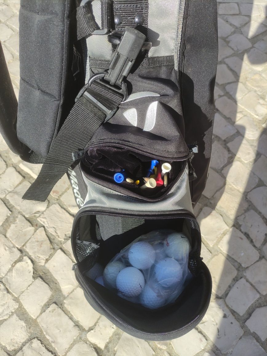 Saco golf taylor made + 1/2 set e acessórios